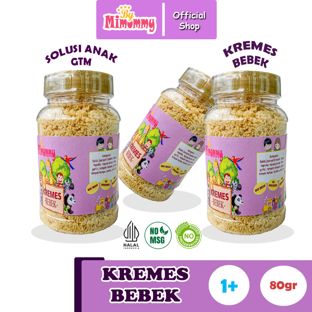 

MIMOMMY Kremes KHUSUS MPASI Sehat Non MSG / Kremes Anti GTM / Kremesan BEBEK / Kremes mpasi / Kremes bergizi Non MSG