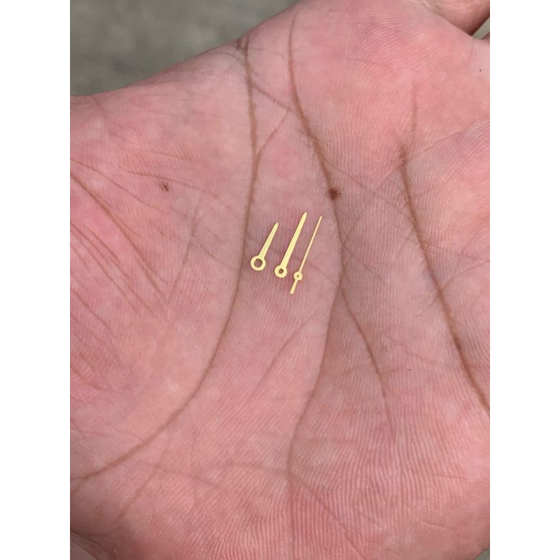 Jarum jam tangan mesin miyota Gold size 10