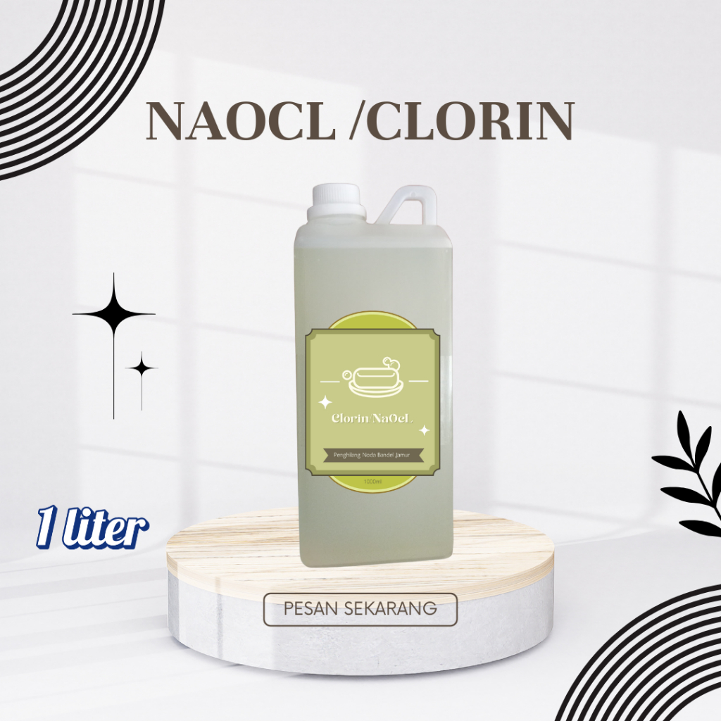 KAPORIT CAIR (NaOCl) SODIUM HYPOKLORIT 12% 1Kg