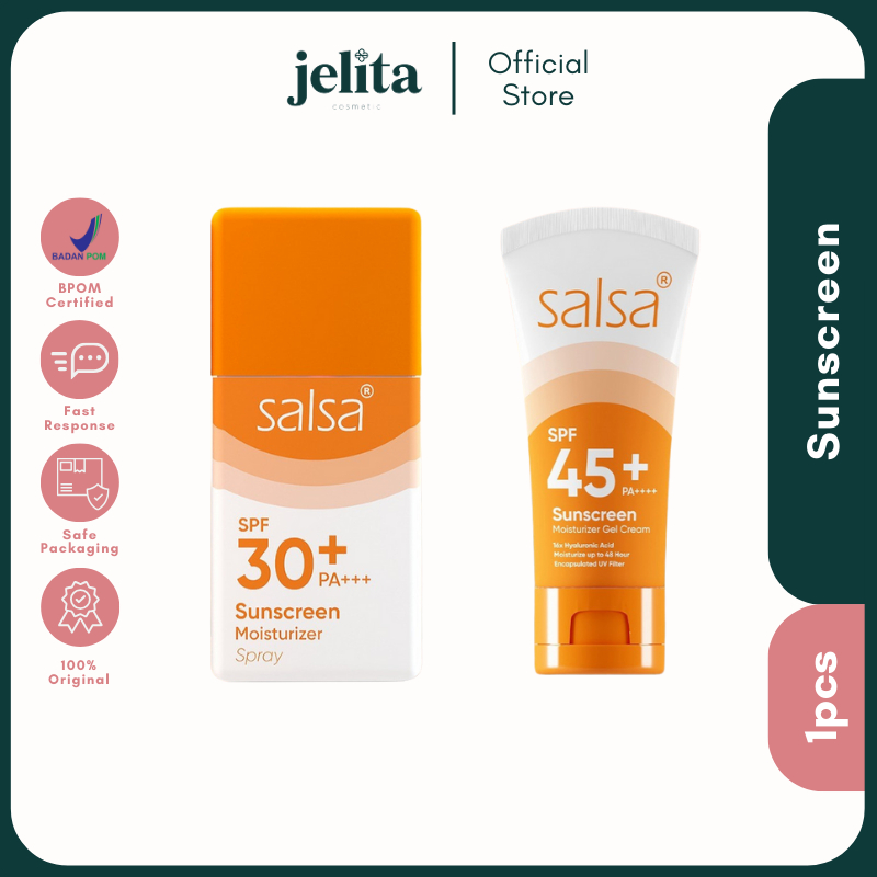 Jelita Cosmetic - Salsa Sunscreen Moisturizer Series