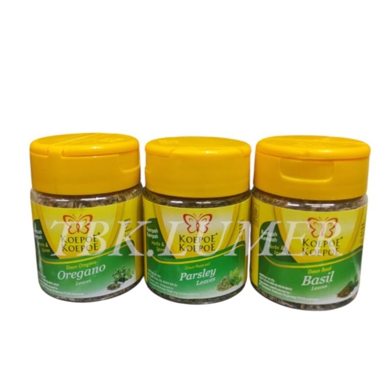 KUPU REMPAH-REMPAH BUBUK/OREGANO/BASIL/PARSLEY