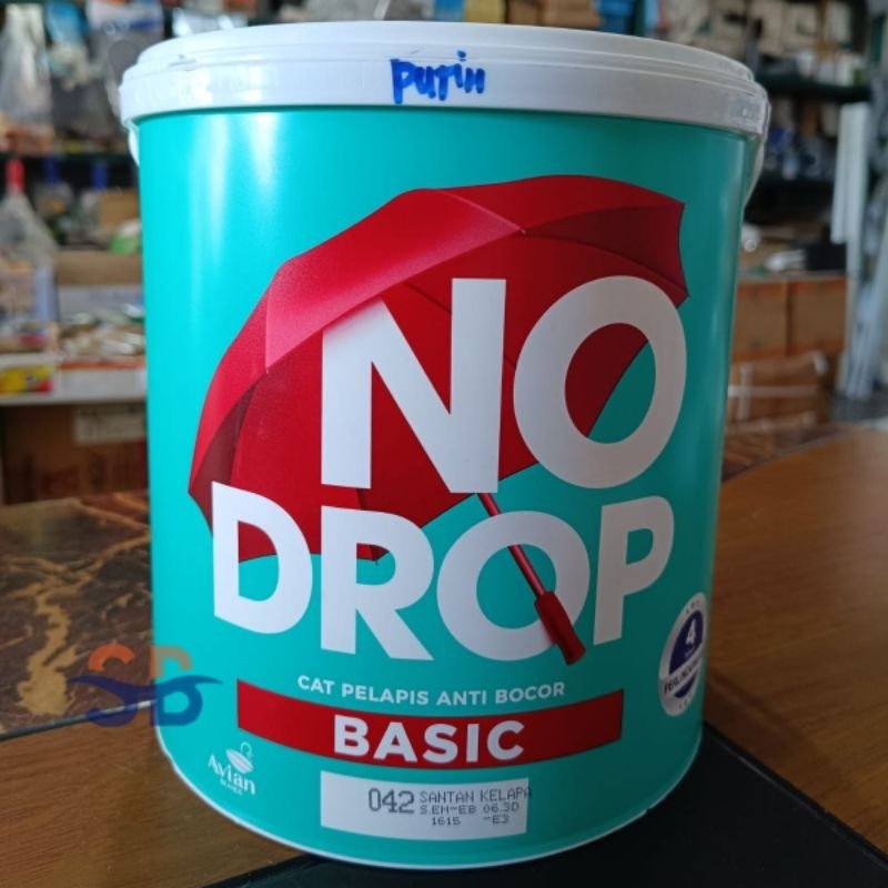 Avian No drop Basic 4kilo / 4kg Nodrop Basic / no drop Basic / cat pelapis anti bocor / cat anti boc