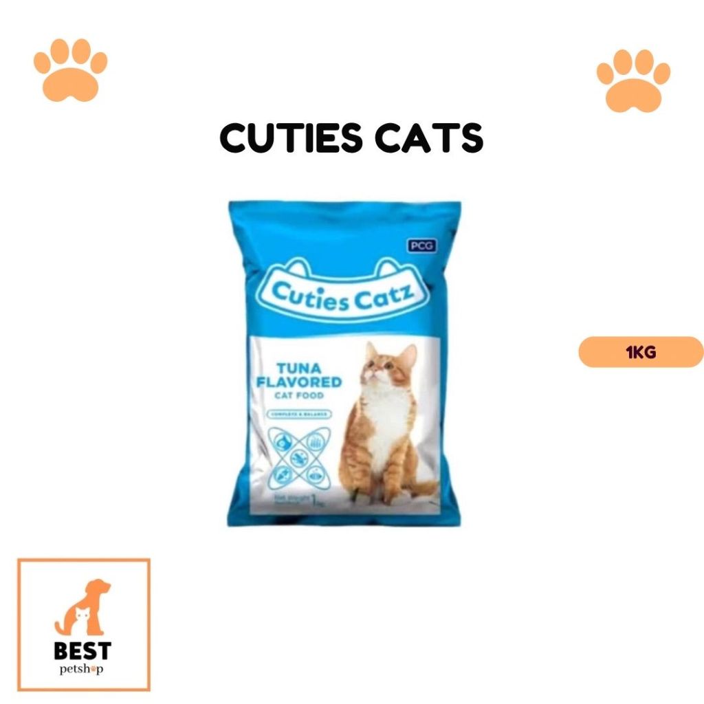 cuties cats makanan kucing 1kg