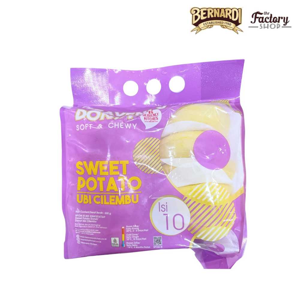 

HEAVENLY DONAT UBI CILEMBU 550G (10BJ) (1005500004)