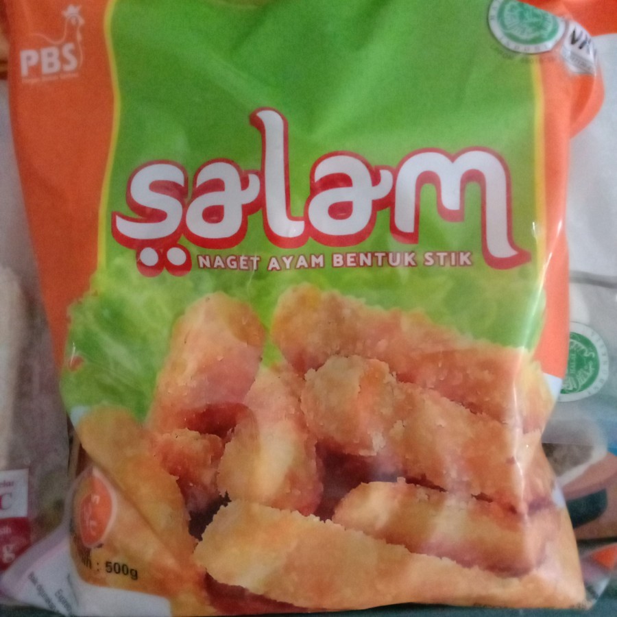 

salam nugget bentuk stick 250 gr