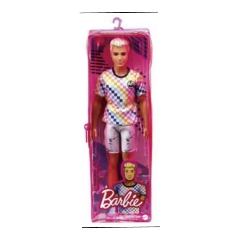 barbie ken t.shirt kotak kotak