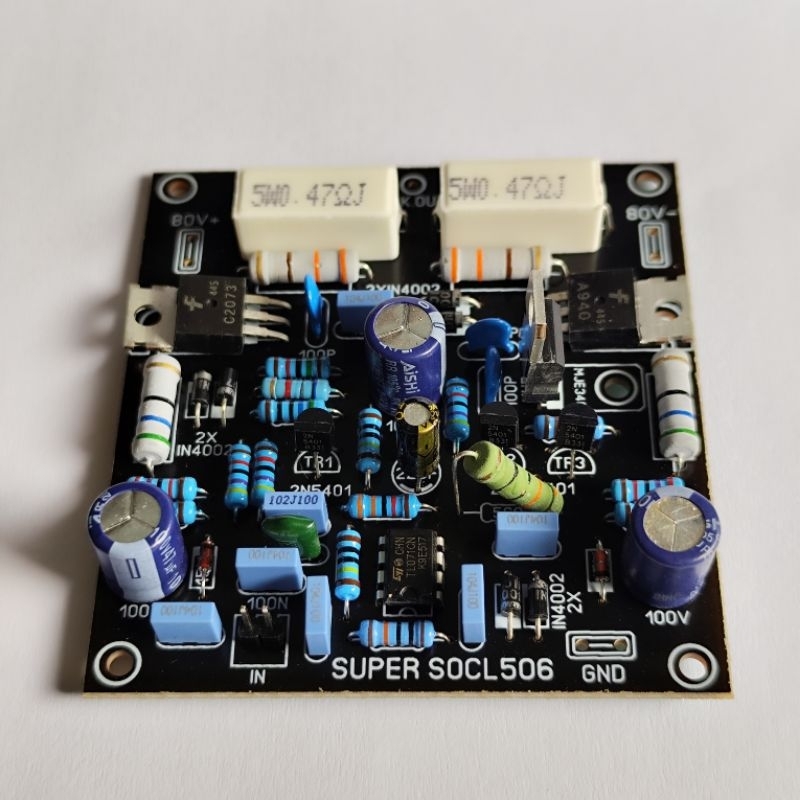 kit driver amplifier socl 506 modif midhigh clarity