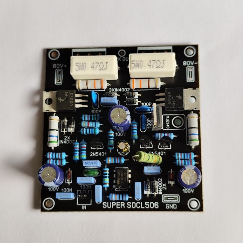 kit driver amplifier socl 506 modif midhigh clarity