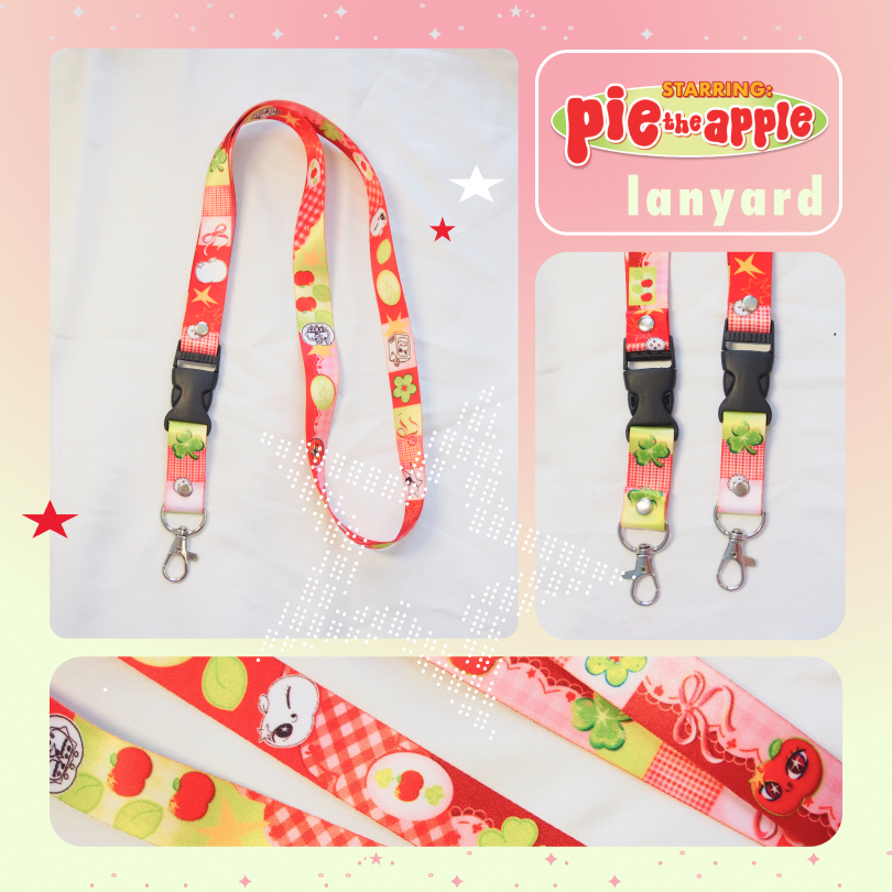 

APPLE PIE – ID CARD LANYARD [PIE THE APPLE]