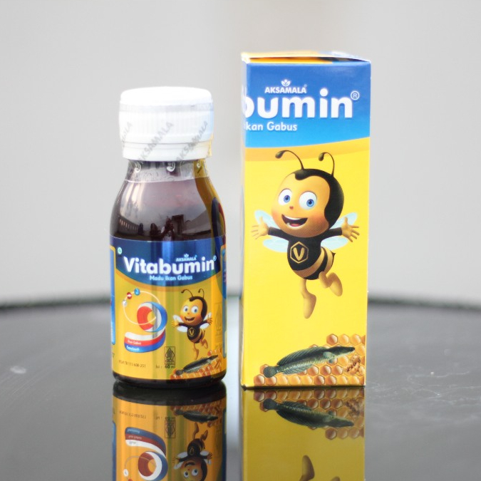 

Vitabumin Madu Ikan Gabus untuk pertumbuhan & kesehatan Anak 60 ml