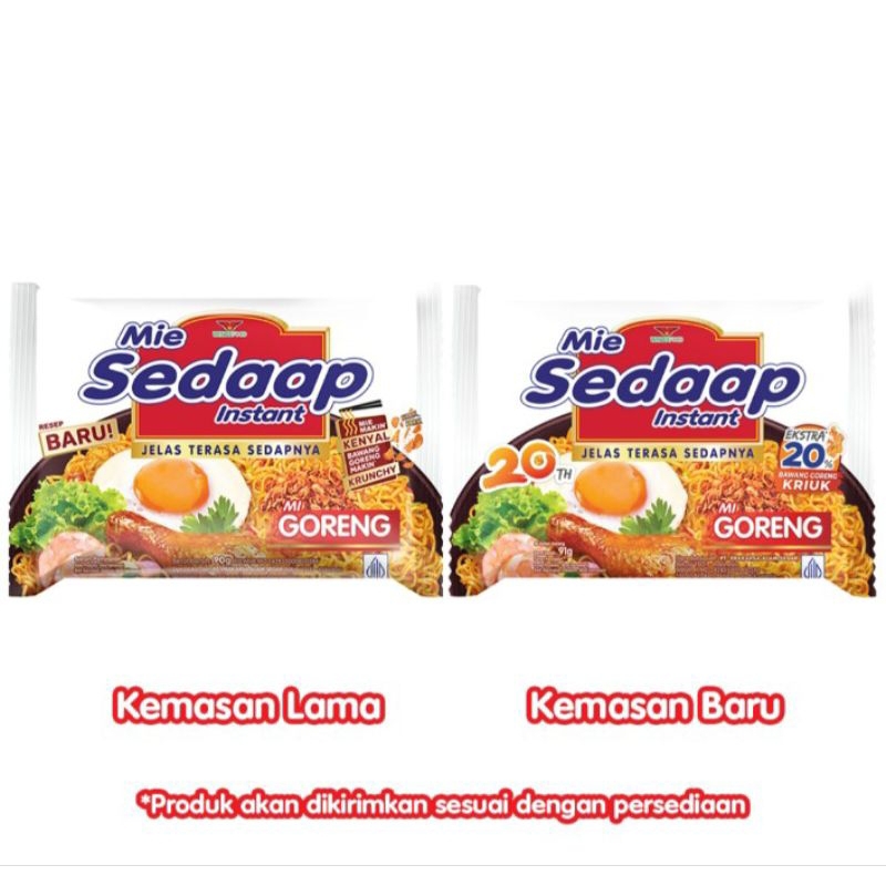 

Sedaap Mie Instant Goreng 10pcs X 90 g
