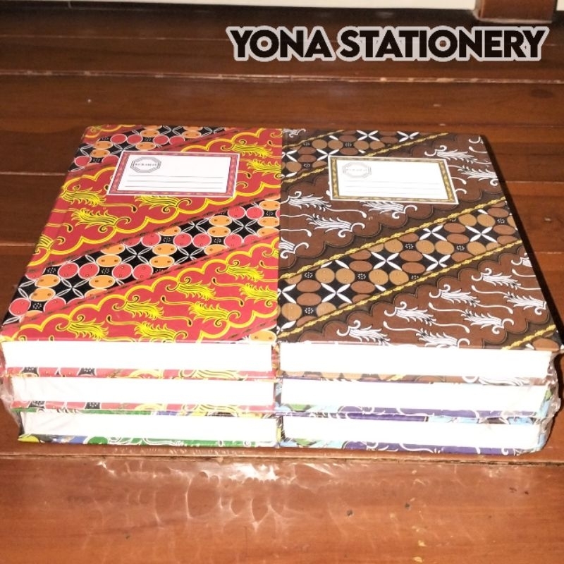 

Ay00! Buku Oktavo Kuramas Hardcover (Buku Kecil/Bukan Buku Tulis Anak SD) Motif Batik Isi 100 Lembar