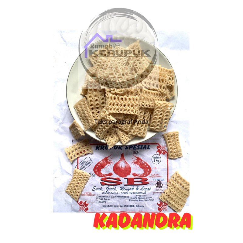 

KERUPUK KASANDRA | KERUPUK MENTAH | KERUPUK CAP SB | KERUPUK UDANG KOTAK