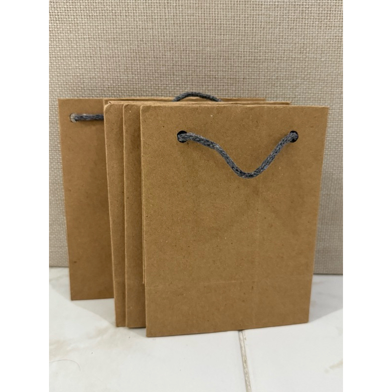 

[8 pcs] mini paper bag coklat