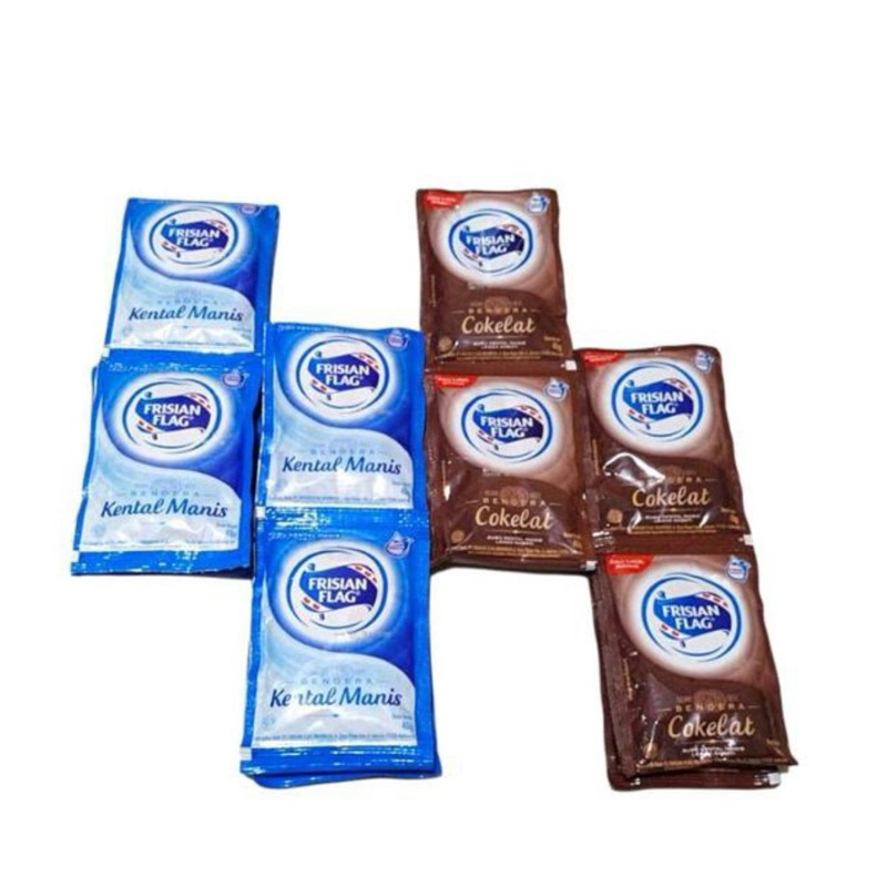 

Susu Kental manis Frisian Flag Susu Bendera 1Pack isi 6pcs