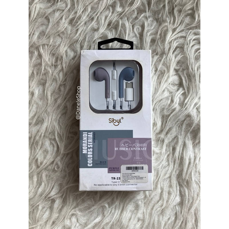 SIBYL Earphone Kabel Type C