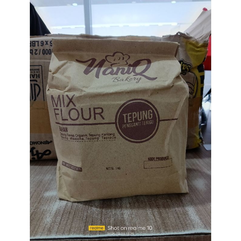 

Tepung GLUTEN FREE Merk NANIQ