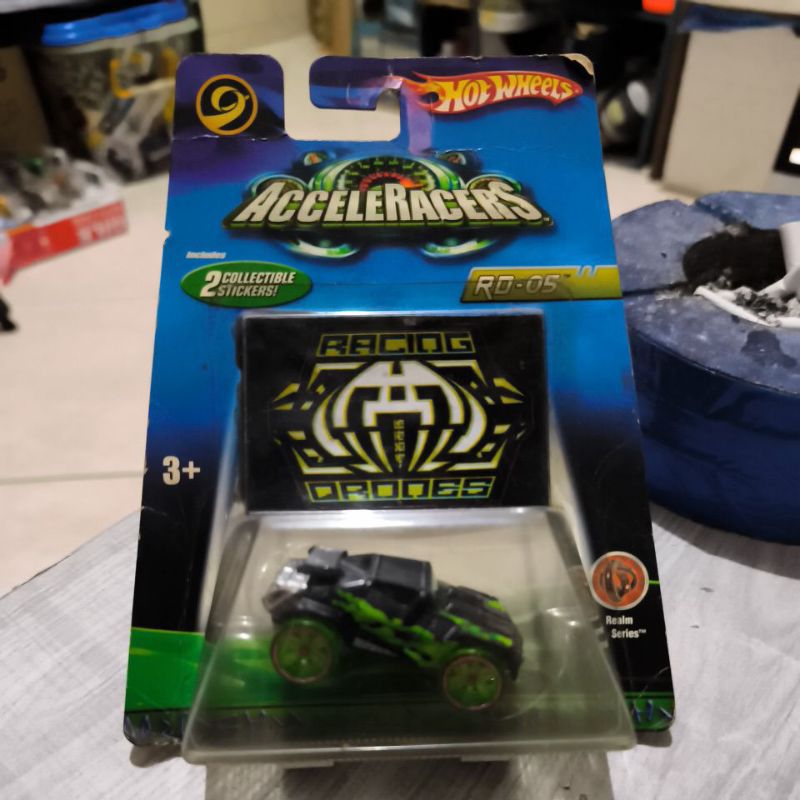 Hot Wheels Acceleracers - Racing Drones RD-05 Hitam Hijau