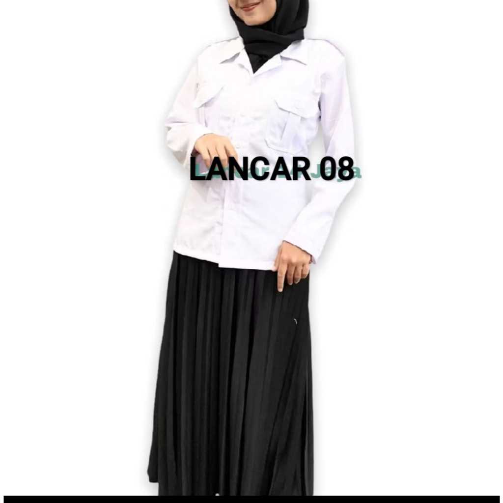 Kemeja Pns Putih Dinas Baru Wanita Baju Putih Pdh Pns Wanita Kemeja Atasan Putih Kerja Wanita Baju D