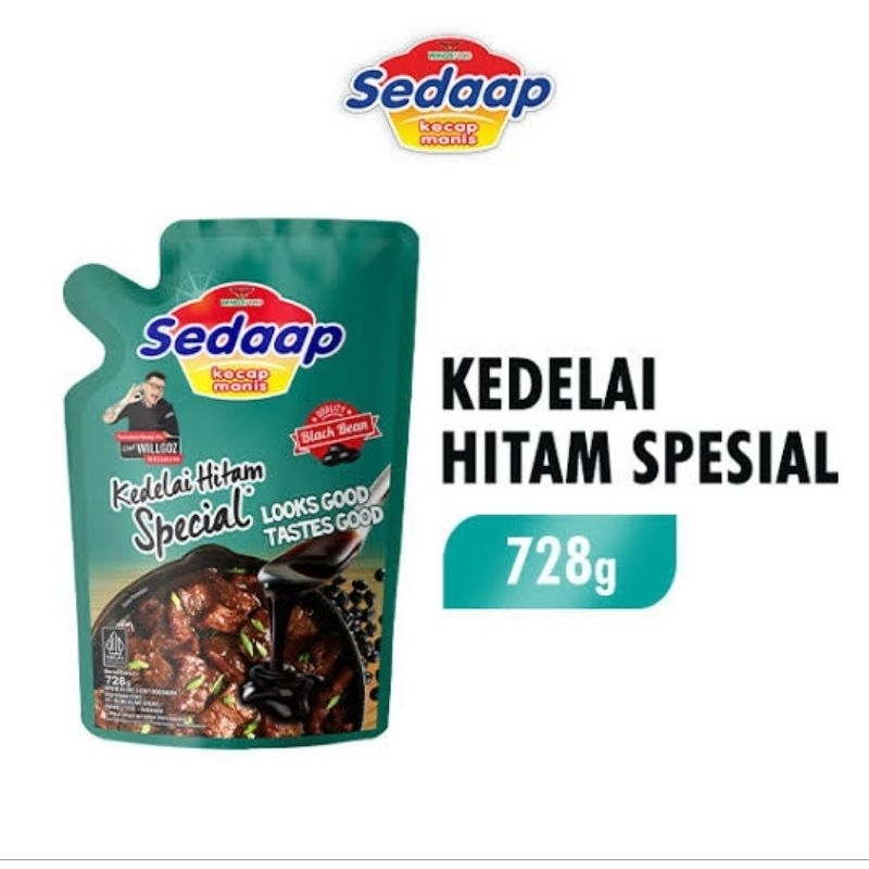 

sedaap kecap kedelai hitam special 728g