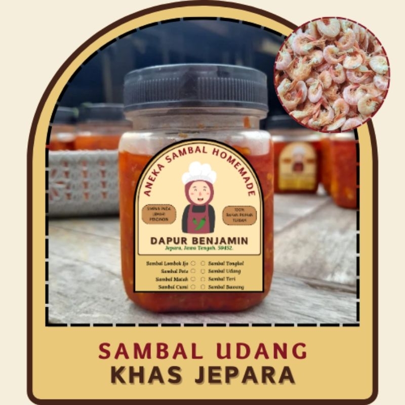 

SAMBAL UDANG KHAS JEPARA 150 GRAM