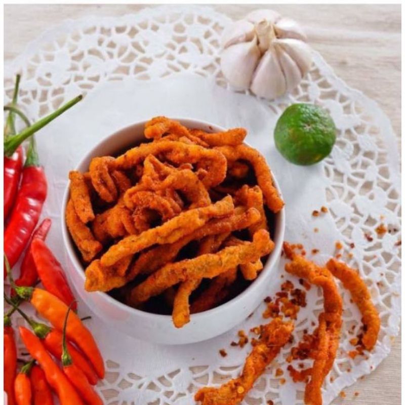 

Usdon Snack – Usus Ayam Kriuk Balado | Snack Pedas Manis Renyah Tanpa Pengawet