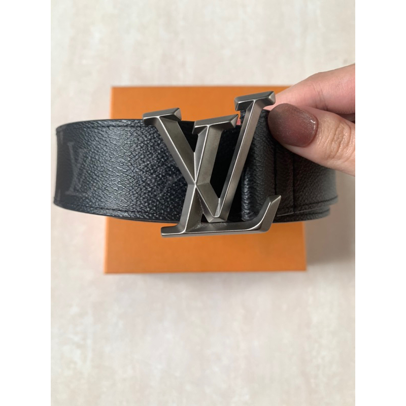 preloved louis vuitton monogram reversible belt men original