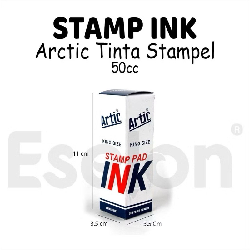 

TINTA STEMPEL ARTIC 50ML STAMP PAD INK ARTIC