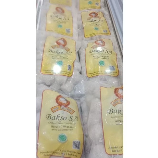 

Bakso Sapi Kombinasi Ayam Sony Son Haji asli Lampung plus Bumbu