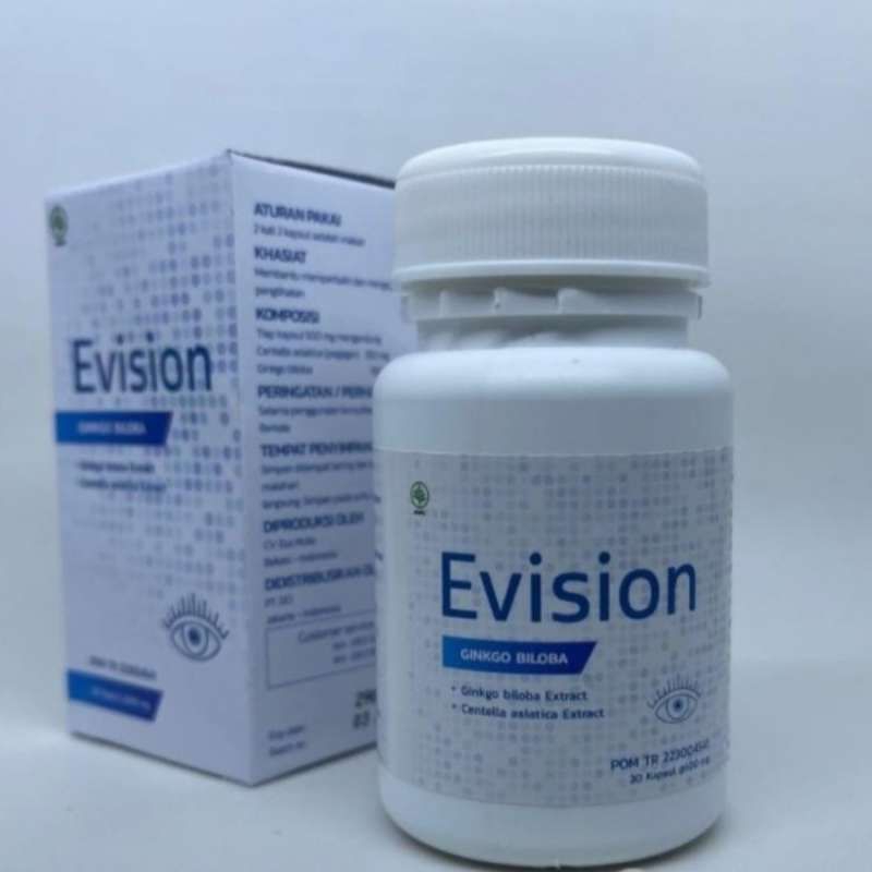 NEW EVISION Obat Mata Minus Silinder Katarak EVISION Herbal Asli100%Original