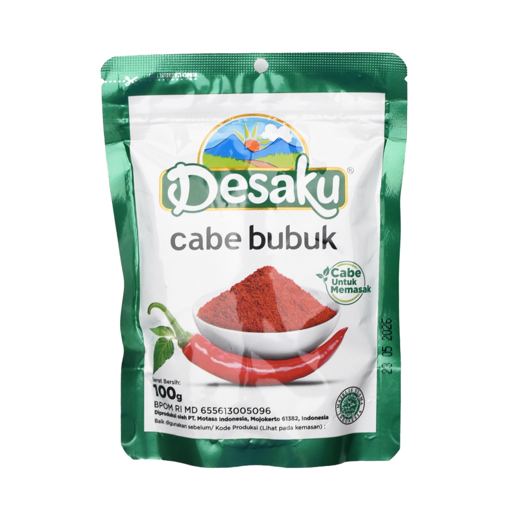

Bumbu Rempah Instant Bubuk DESAKU Bawang Putih , Kunyit, Bubuk Cabe , Ketumbar 100 gr / 250 Gr