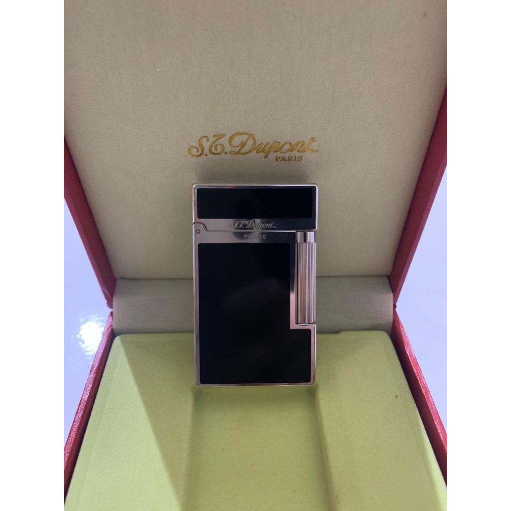 Korek Api Dupont Roda St. Dupont Paris Black Silver