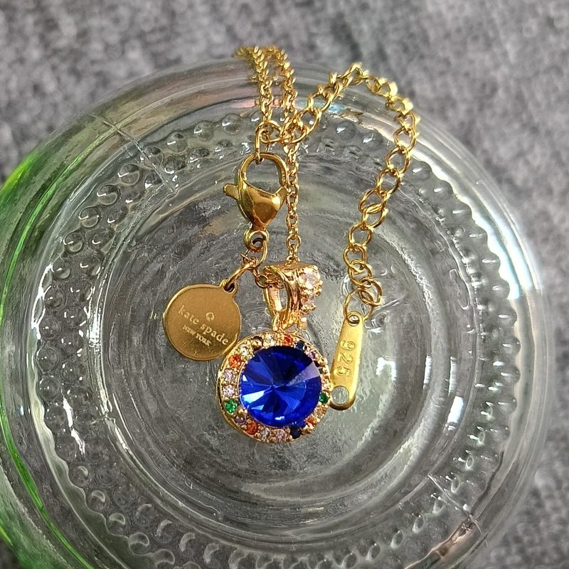 Kalung Disney Disneyland Mickey Mouse Sapphire