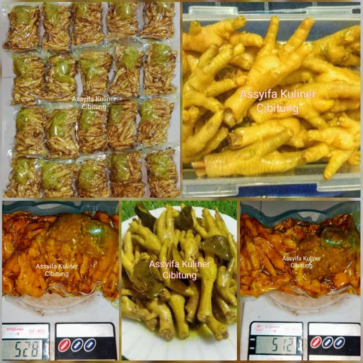

Ceker Ayam premium ungkep bumbu rempah empuk enak gurih dan murah free sambal
