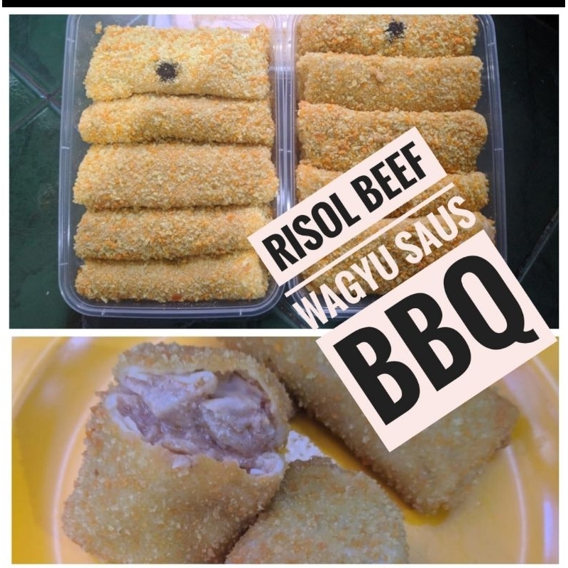 

risoles beef wagyu saus BBQ|risoles beef isi 5