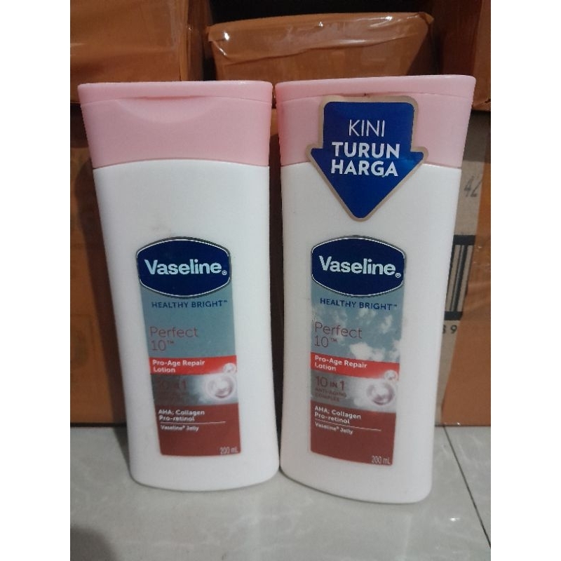 VASELINE healthy white perfect10 200ml
