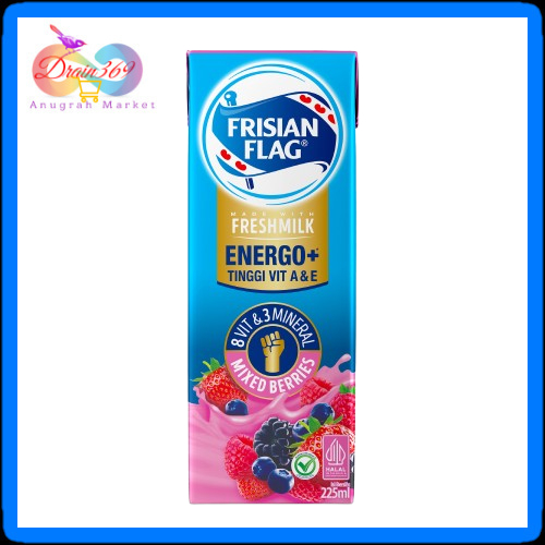 

FRISIAN FLAG ENERGO MIXED BERRIES 225ML(BENDERA 8992753723300)