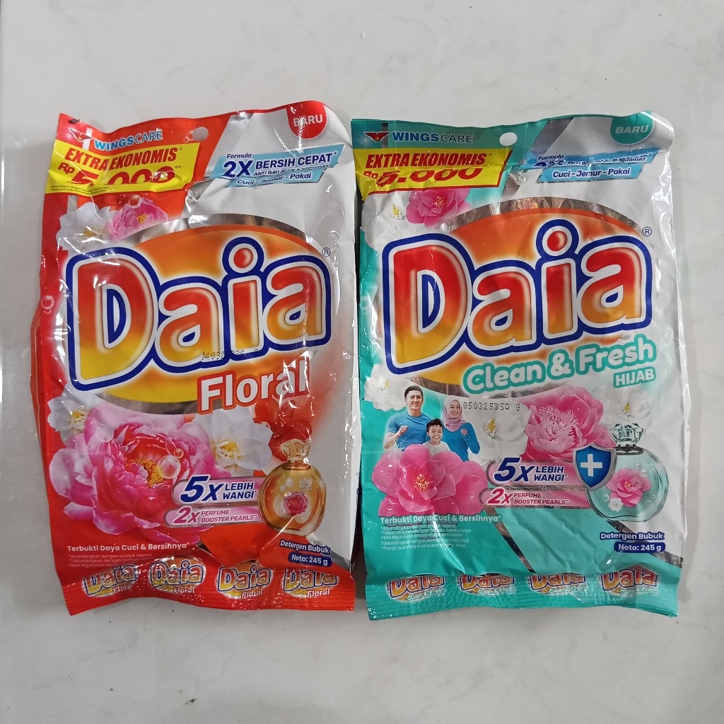 DAIA Sabun Detergent Bubuk 245gr