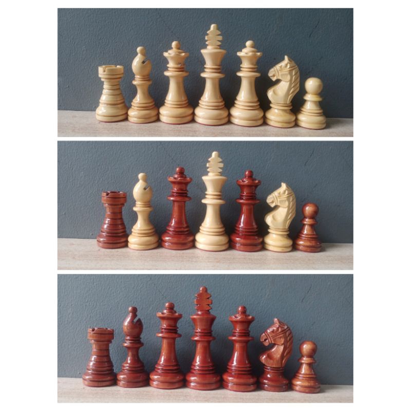 Bidak catur kayu murah