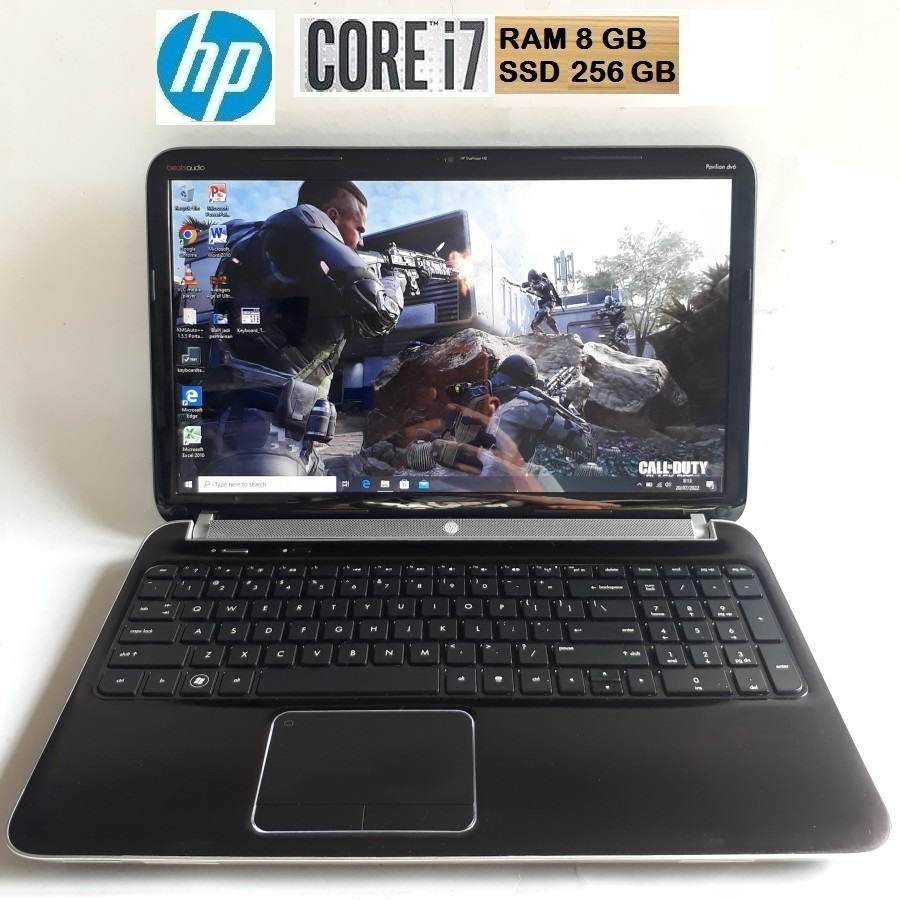 laptop hp dv layar lcd 15inch