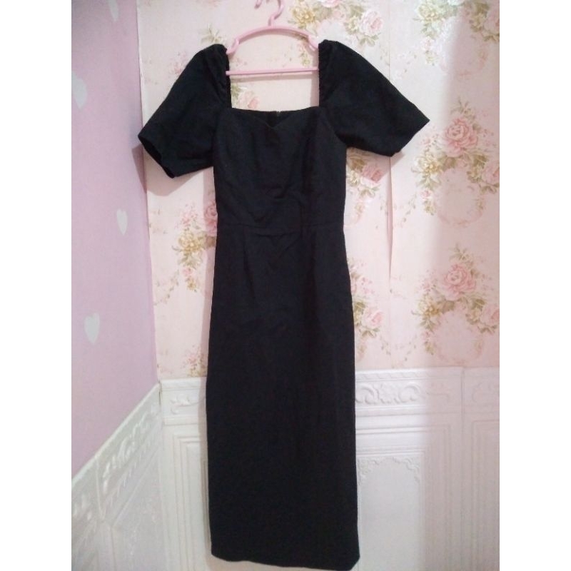 black dress merk malika by modelano