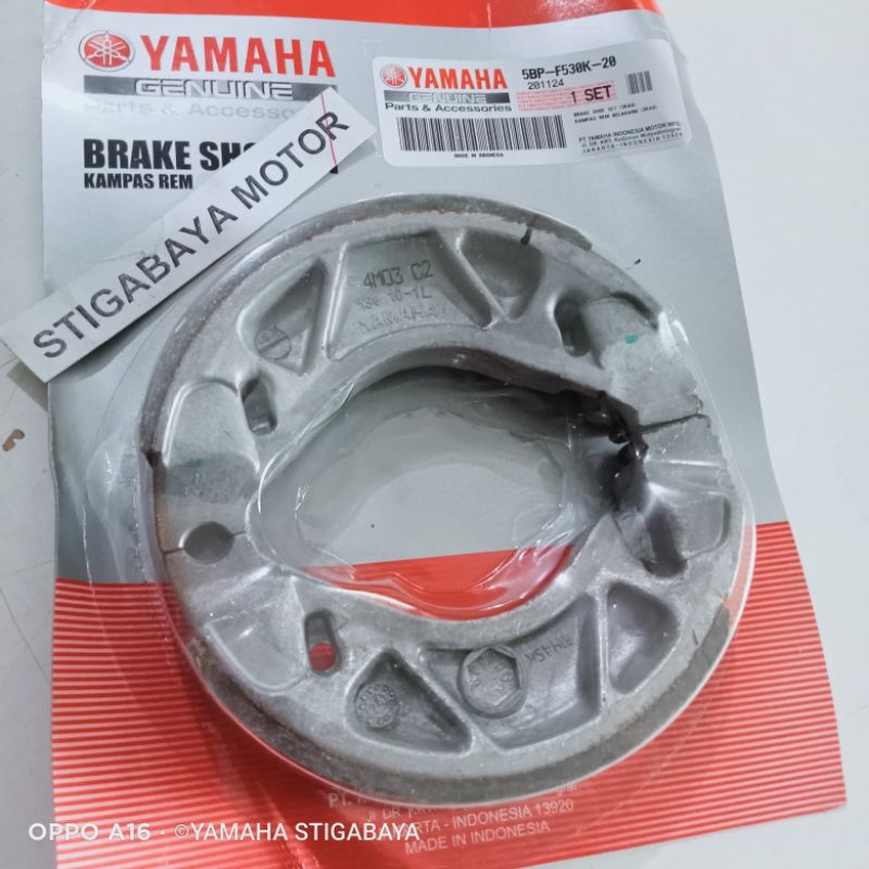 kampas rem belakang scorpio original kampas rem belakang old Vixion original kampas rem belakang RX 