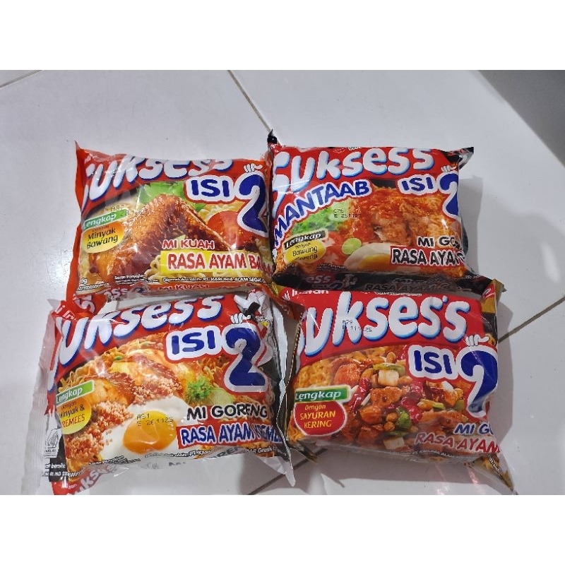 

Mie Sukses isi 2 (133gr × 3pcs)