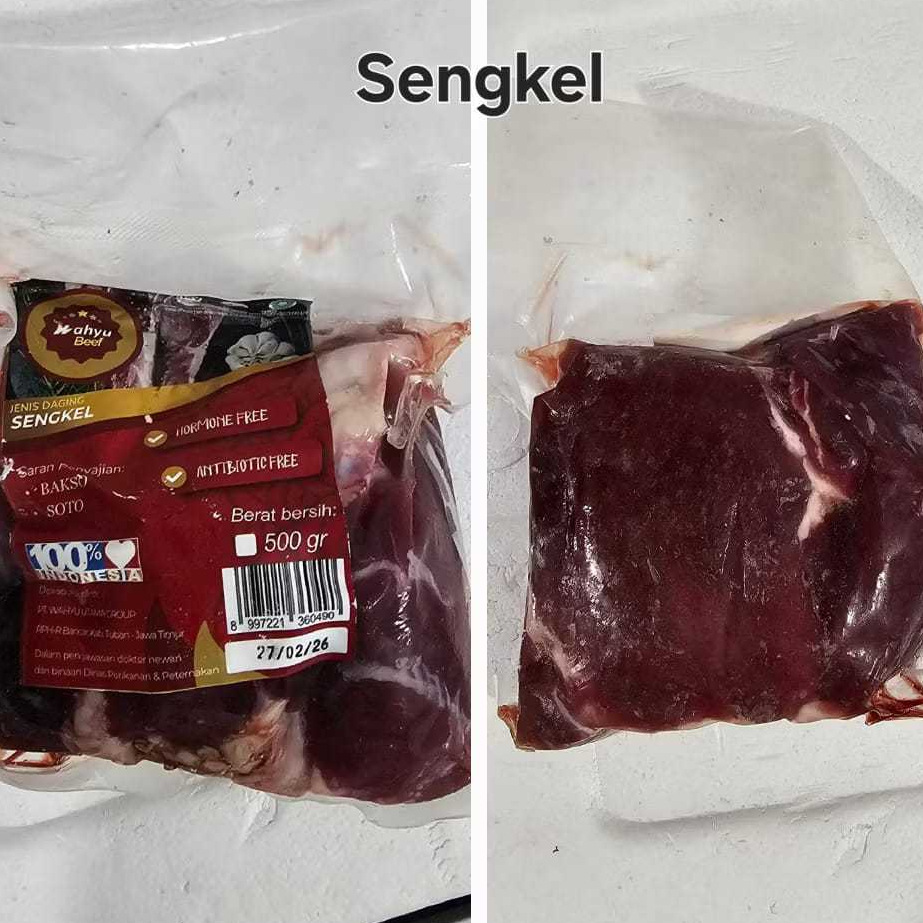 

Sengkel / Shank / Shin Organic Beef Grassfed 500gr - Daging Sapi Organik