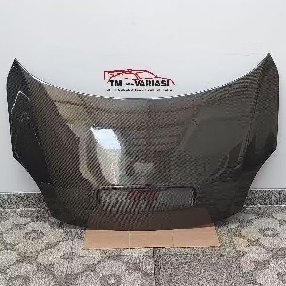Kap Mesin Carbon Suzuki Swift 2005 - 2012 Mini Style