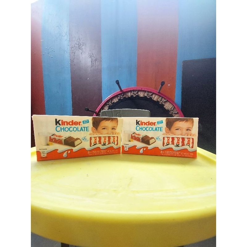 

Kinder Chocolate Bar with Milk (8 Bars) Kinder Chocolate with Milk Filled Milk Chocolate with Milky Filling