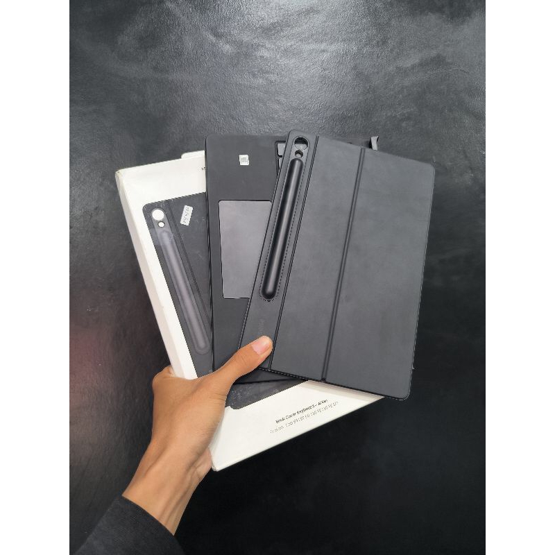Samsung Book Cover Keyboard Trackpad Original Untuk Tab S9 & Tab S9 FE