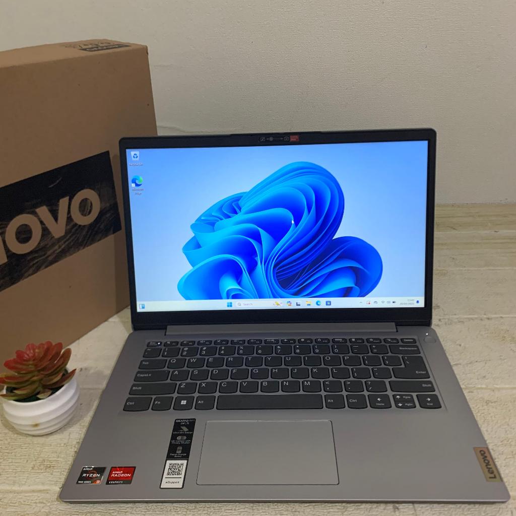 Baru Laptop Slim Lenovo Ideapad Slim i1 | Ryzen 3 7320U | RAM 8 GB | SSD 512 GB  | Dual VGA | Layar 