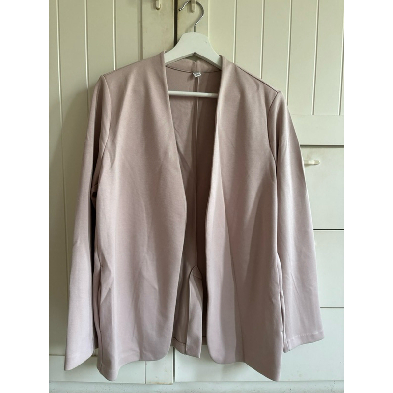 preloved outer uniqlo blazer