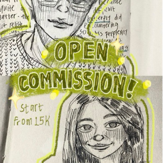 open commission/jasa gambar murah